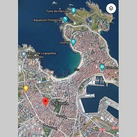 Apartamento Moderno Y Céntrico En * A Coruña